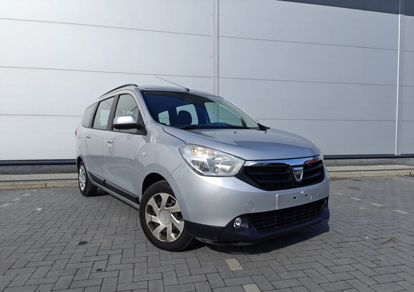 Dacia Lodgy cena 22900 przebieg: 187200, rok produkcji 2012 z Mońki małe 704